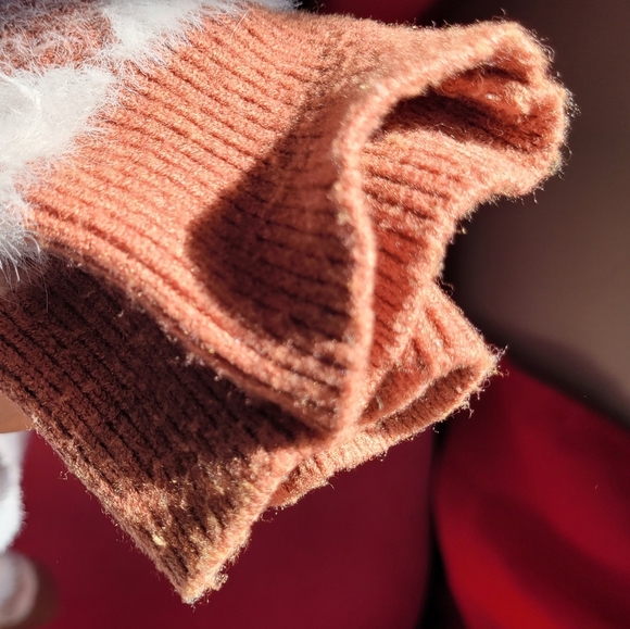 Floral Patterned Sweater -  and Brown - Picture 11 of 11